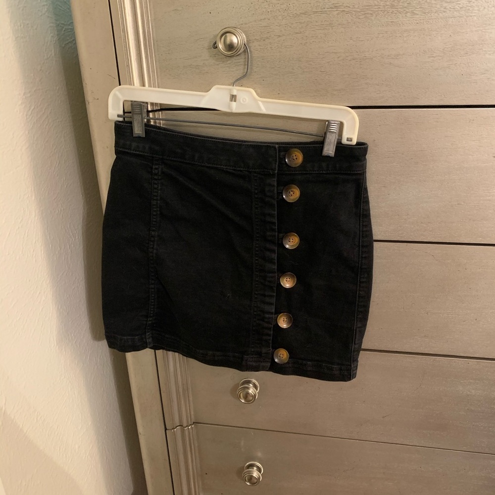 Black free people skirt